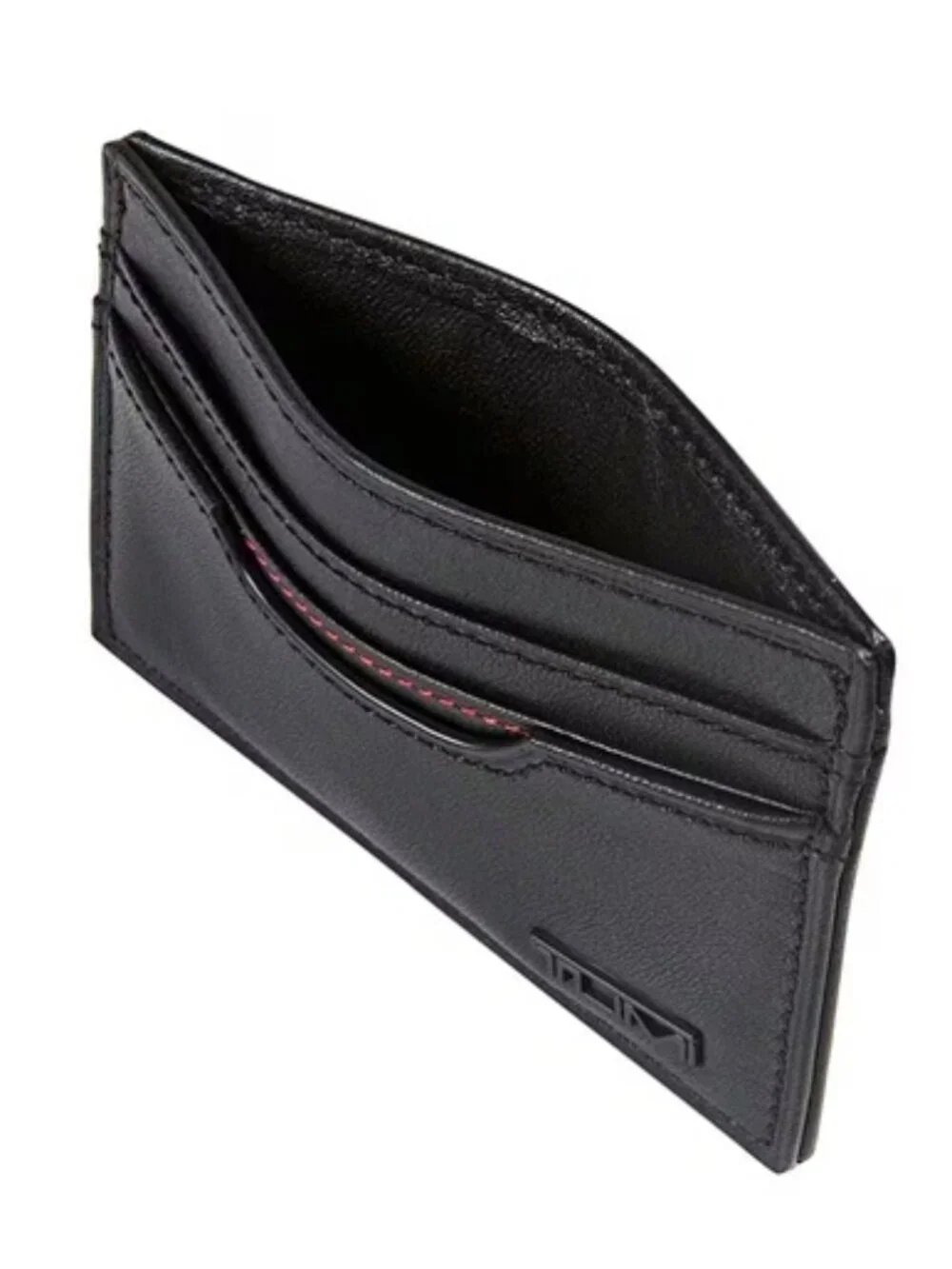 Tumi ID Lock Contrast Stitching Slim Card Case